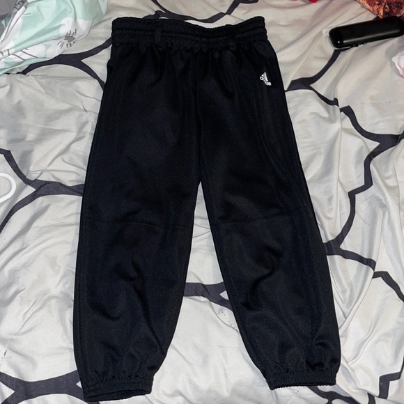 adidas Bottoms Adidas Small Youth Triple Stripe Pull Up Pants
